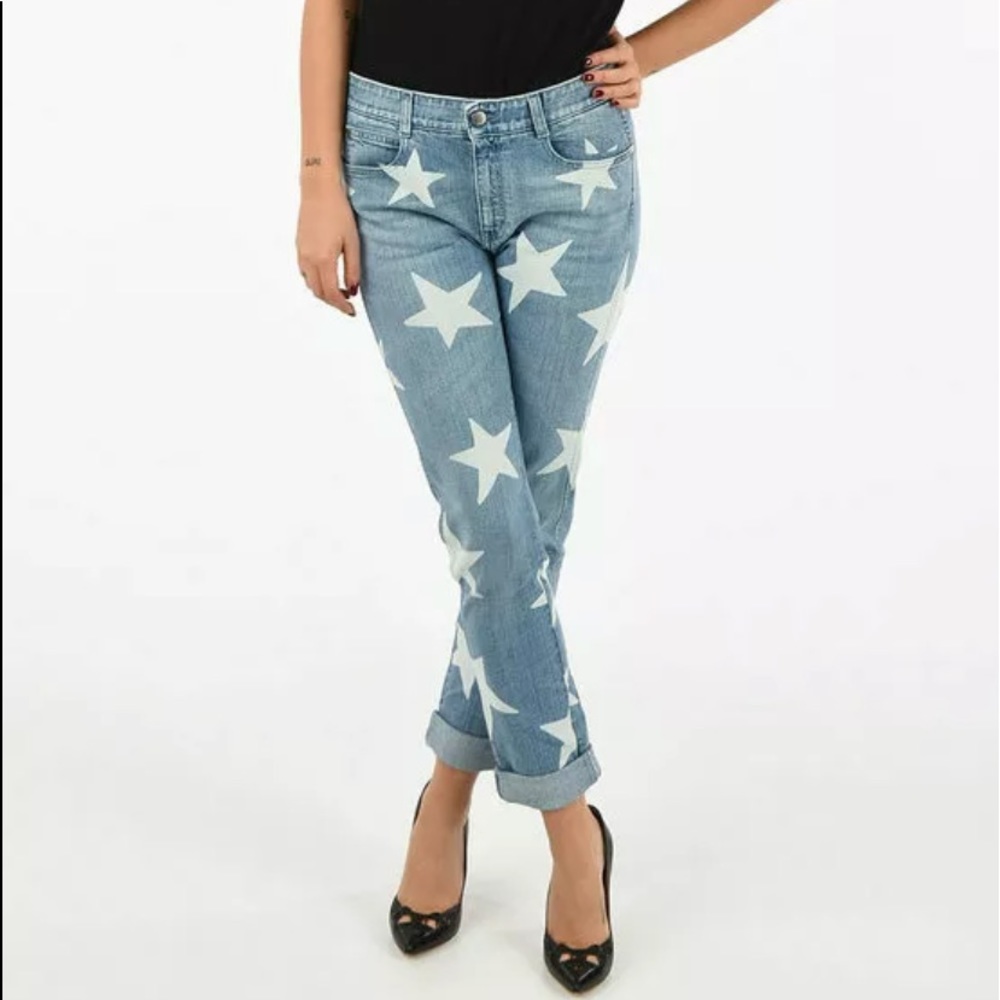 NWT Stella McCartney Jeans Stars Boyfriend cut